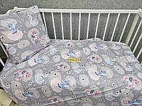 Дитяча постільна білизна в ліжечко бязь Фея і поні. Детское постельное белье кроватка