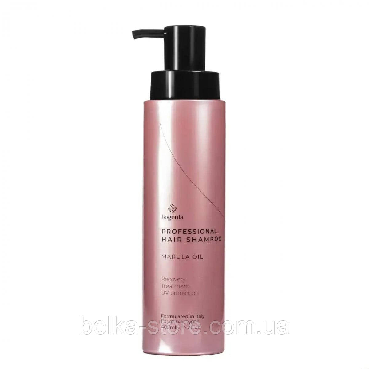Зволожуючий шампунь з марулою Bogenia Professional Shampoo Marula Oil, фото 1