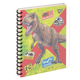 Блокнот Yes А5/144 пл.обл. Jurassic World. Dino tracker (681872)