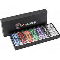 Набір косметики Marvis зубні пасти в подарунковій коробці 7х25 мл (8004395111008), фото 2