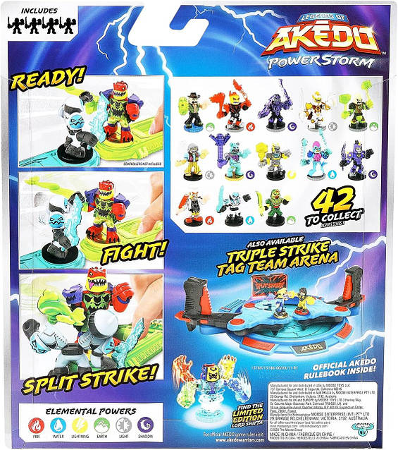 Воїни Акедо (Akedo) 4 бойові фігурки, включаючи 1 ультрарідку та 1