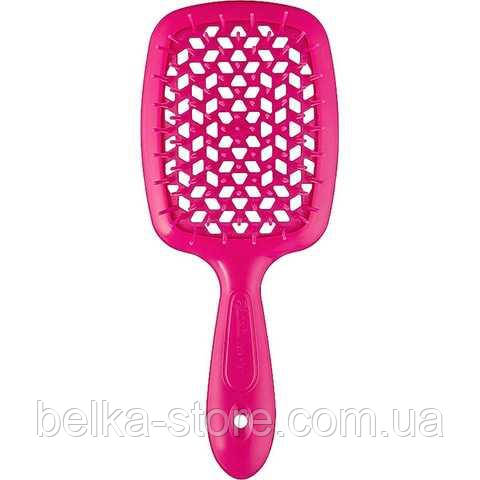 Щітка для волосся Janeke Superbrush (малинова), фото 1