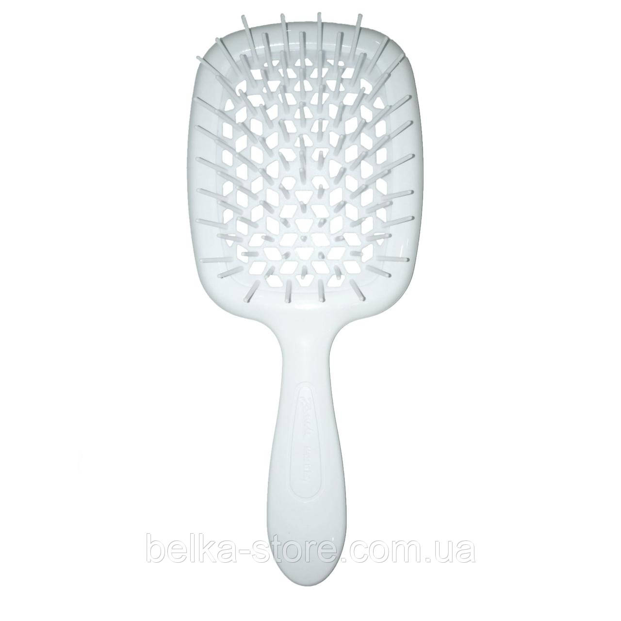 Щітка для волосся Janeke Superbrush (біла), фото 1