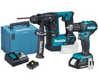 Набір Makita DLX2454AJ (DDF483 + DHR171 inkl. 2x 2Ah + Makpac)