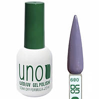 Гель-лак UNO (12мл) цветной для дизайна ногтей Professional