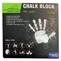 Магнезія PowerPlay Chalk Block 56 г (PP_4005_56g), фото 4