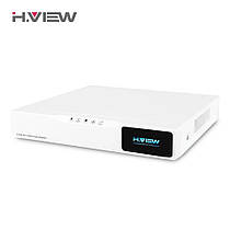 Відеореєстратор H.VIEW 4-канальний 720P 4CH AHD NVR. Рекордер для відеоспостереження