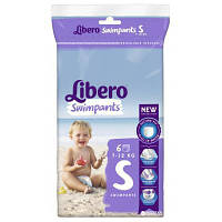 Подгузники Libero Swimpants Small 7-12 кг 6 шт. (7322540375770)