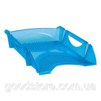 Лоток для паперів Koh-i-Noor horizontal, transparent blue (754142)