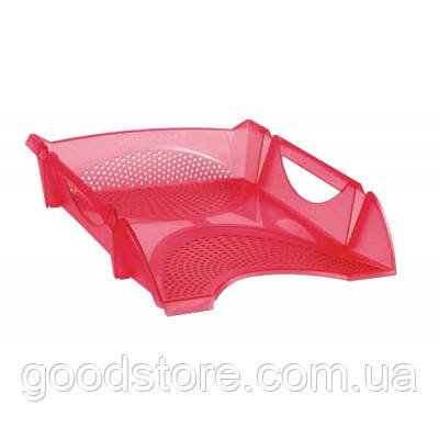 Лоток для паперів Koh-i-Noor horizontal, transparent red (754149)