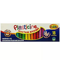 Пластилін Class Чисті руки Eco 18 кольорів 300г
