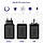 Зарядний пристрій Tronsmart W3PTA 42W Quick Charge 3.0 USB Wall Charger 3-Port, фото 5