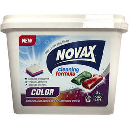 Капсули для прання Novax Color для кольорової тканини 17 шт. (4820260510028)