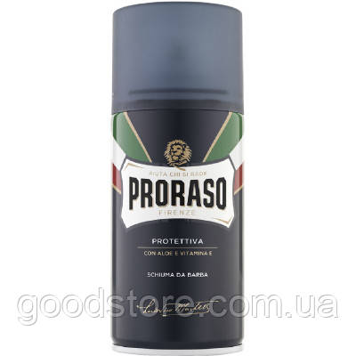 Піна для гоління Proraso з екстрактом Алое та вітаміном Е 300 мл (8004395002085)