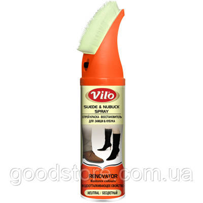 Спрей для взуття Vilo для відновлення замші та нубуку Прозорий 200 мл (8697422821331)
