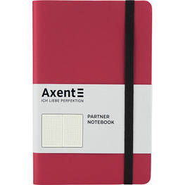 Нотатник Axent Partner Soft 125х195 мм у крапку 96 аркушів Червоний (8310-05-A)