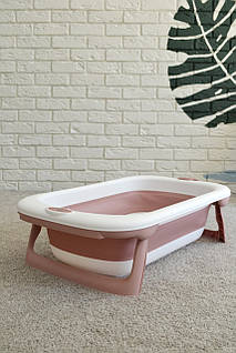 Ванночка складна El Camino T-Control 1106 з термометром, pink