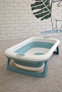 Ванночка складна El Camino T-Control 1106 з термометром, blue