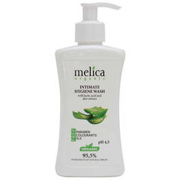Гель для інтимної гігієни Melica Organic з молочною кислотою й екстрактом алое 300 мл (4770416342105)