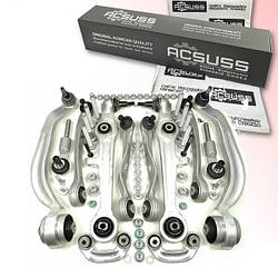 Комплект посилених важелів Audi A6 C5 (4B2) (1997-05). Палець 16 мм. Посилені! Корея Аксусс. 4B0407151 , 1160500087/HD