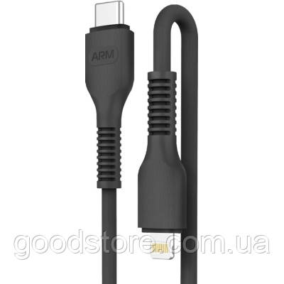 Дата кабель USB-C to Lightning 1.0m AR88 3A Black Armorstandart (ARM65287) - оригинал, фото 1