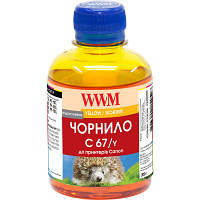 Чернила WWM Canon IPF-107 200г Yellow IPF-107Y (C67/Y)