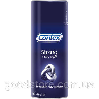 Інтимний гель-змазка Contex Strong для анального сексу (лубрикант) 100 мл (4820108005198)