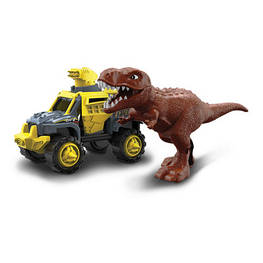 Ігровий набір Road Rippers машинка та коричневий тиранозавр (20072)