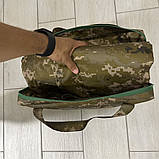 Водонепроникний тент для військових позицій ВСУ, автомобілів і військової техніки — тент піксельний, брезент, фото 7