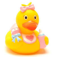 Іграшка для ванної LiLaLu Пупс дівчинка качка (L1848)