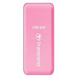 Зчитувач флешкарт Transcend USB 3.0/3.1 Gen 1 Pink (TS-RDF5R)