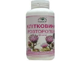 Клітковина розторопши. Hорошок, 150 г. Добавка дієтична "Аптека природи" №26, Дана Я