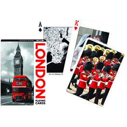 Карти гральні Piatnik Лондон, 1 колода х 55 карт (PT-135118)