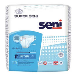 Підгузки для дорослих Seni Super Large 10 шт (5900516691196)