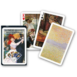 Карти гральні Piatnik Шедеври імпресіоністів 1 колода х 55 карт (PT-112218)