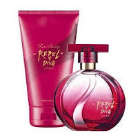 Avon женский набор far away rebel diva