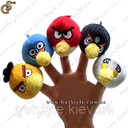 Ляльки на пальці - "Angry Birds" - 5 шт.