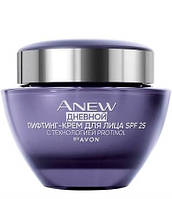Денний ліфтинг-крем для обличчя досконалість 55+ new spf 25 platinum ємвен Avon