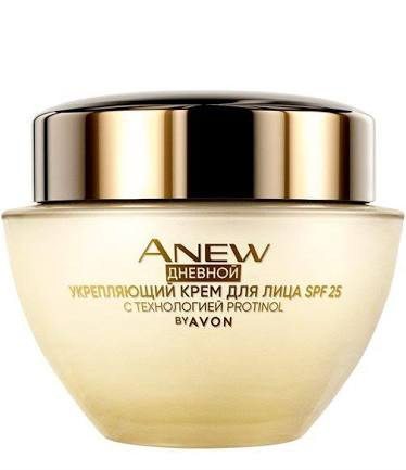 Avon annew денний зміцнювальний крем для обличчя 45+ spf 25 ммон ейвон, фото 1