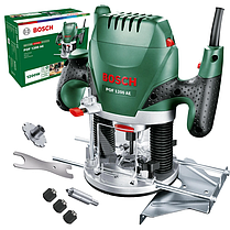 Професійний ручний столярний фрезер по дереву Bosch POF 1200 AE : 1200 Вт, 6-8 цанга, 28000 об/хв,електрофрезер (060326A100), фото 3