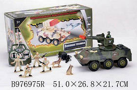 Танк з солдатами, муз.свет.кор.51 * 26,8 * 21,7 [tsi13776-TSI]