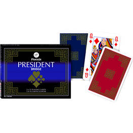 Карти гральні Piatnik Президент 2 колоди х 55 карт (PT-228049)
