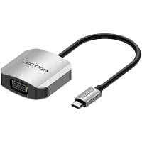 Переходник USB3.1 Type-C to VGA (F) 0.15m 1080p 60Hz Vention (TDFHB)