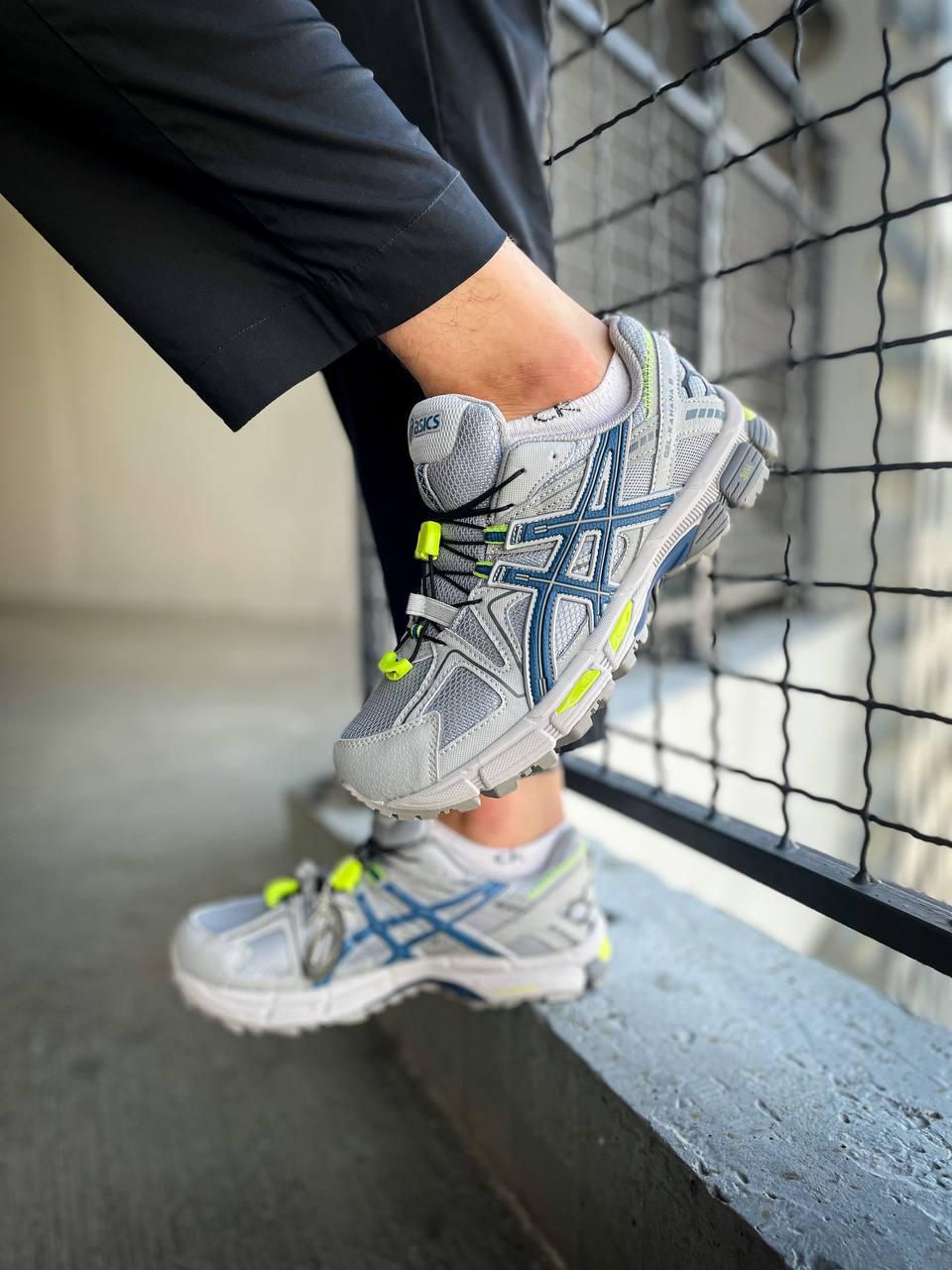 Кросівки чоловічі сірі Asics Gel Kahana 8 Silver Blue (13170)