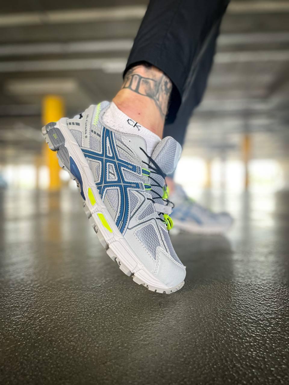 Кросівки жіночі сірі Asics Gel Kahana 8 Silver Blue (13170)