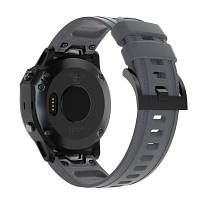 Ремінець для смарт-годинника Armorstandart Silicone 20 mm для Garmin Fenix 5s/6s Grey (ARM60812), фото 2