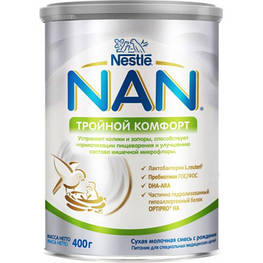 Дитяча суміш Nestle NAN Потрійний комфорт від народження, 400 г (1000037)