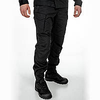 Тактические штаны "Aggressor" (черные) штаны, нацгвардии, всу, милитари, мультикам,