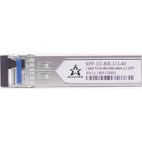 Модуль SFP Alistar Модуль SFP 1000BASE-BX 1SM WDM LC 20KM TX1310/RX1490nm DDM (SFP-1G-BX-U31-L20), фото 2