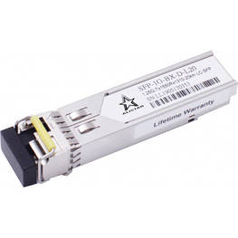 Модуль SFP Alistar Модуль SFP 1000BASE-BX 1SM WDM LC 20KM TX1490/RX1310nm DDM (SFP-1G-BX-D49-L20)